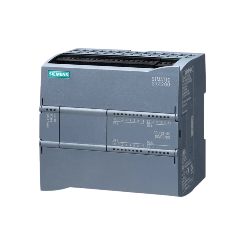 Siemens 6ES7215-1HG40-0XB0 SIMATIC S7-1200 CPU, 100 KB memory, PROFINET, high-speed processing for industry.