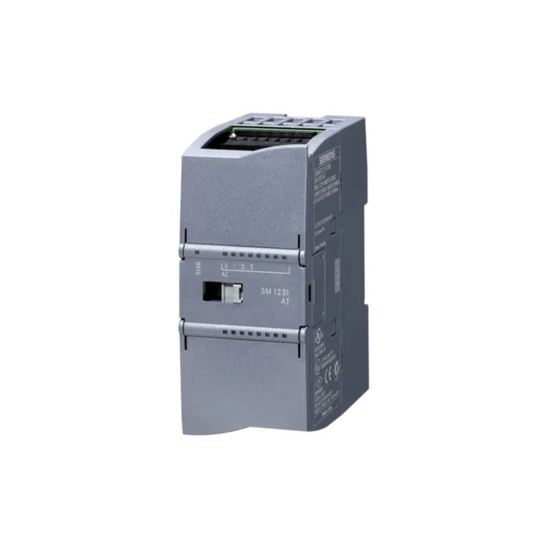 Siemens analog input module for high-precision industrial automation, supporting multiple input types.