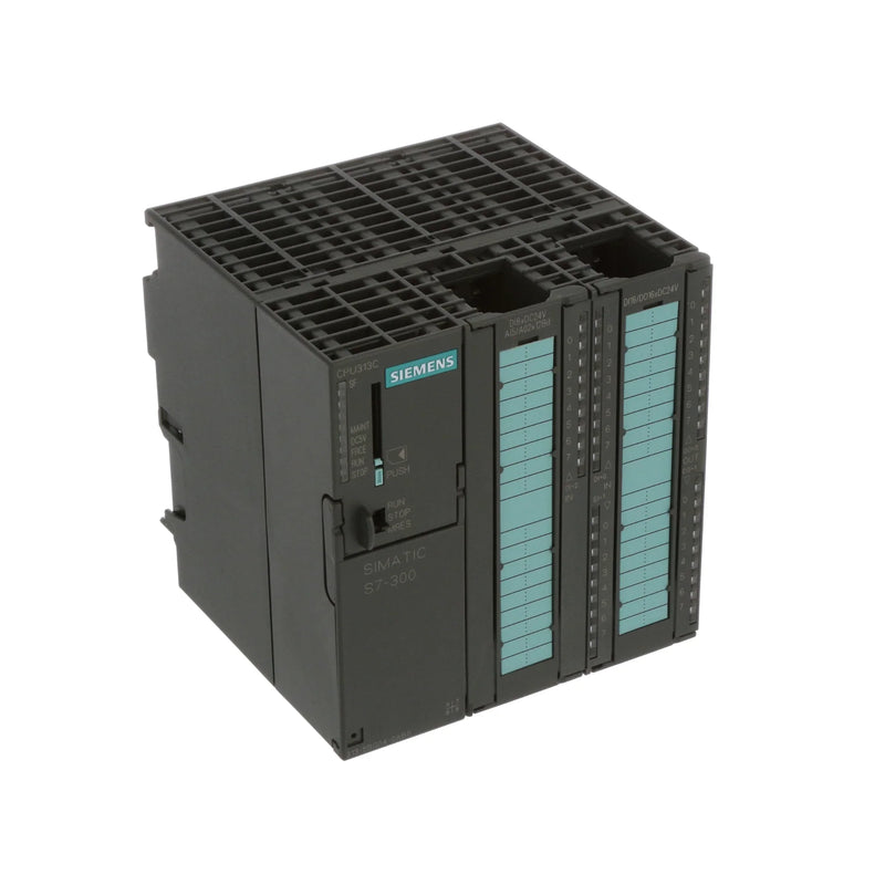 Siemens 6ES7313-5BG04-0AB0 SIMATIC S7-300 CPU 313C with digital I/O.