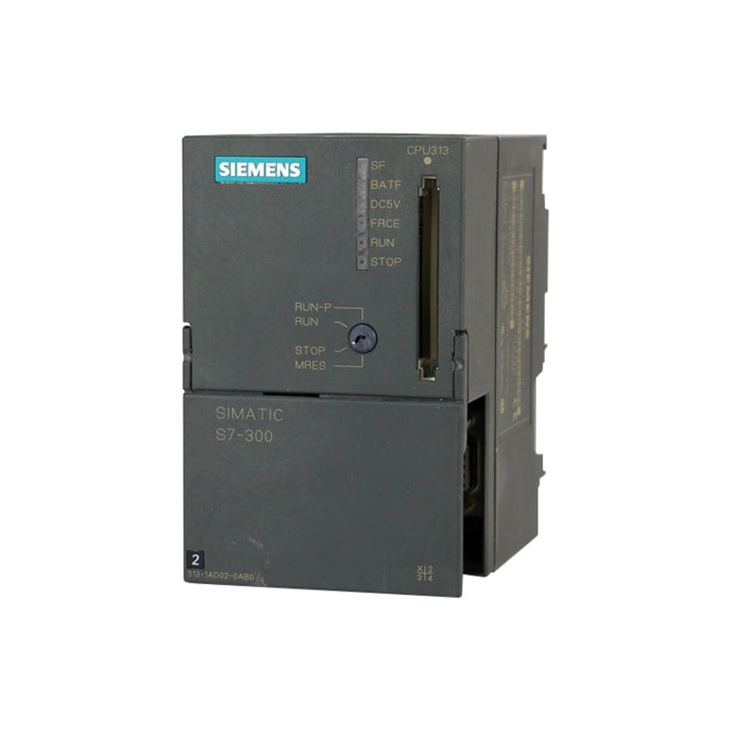 Siemens SIMATIC S7-300 CPU 315-2DP with 128 KB memory and advanced communication for automation tasks.