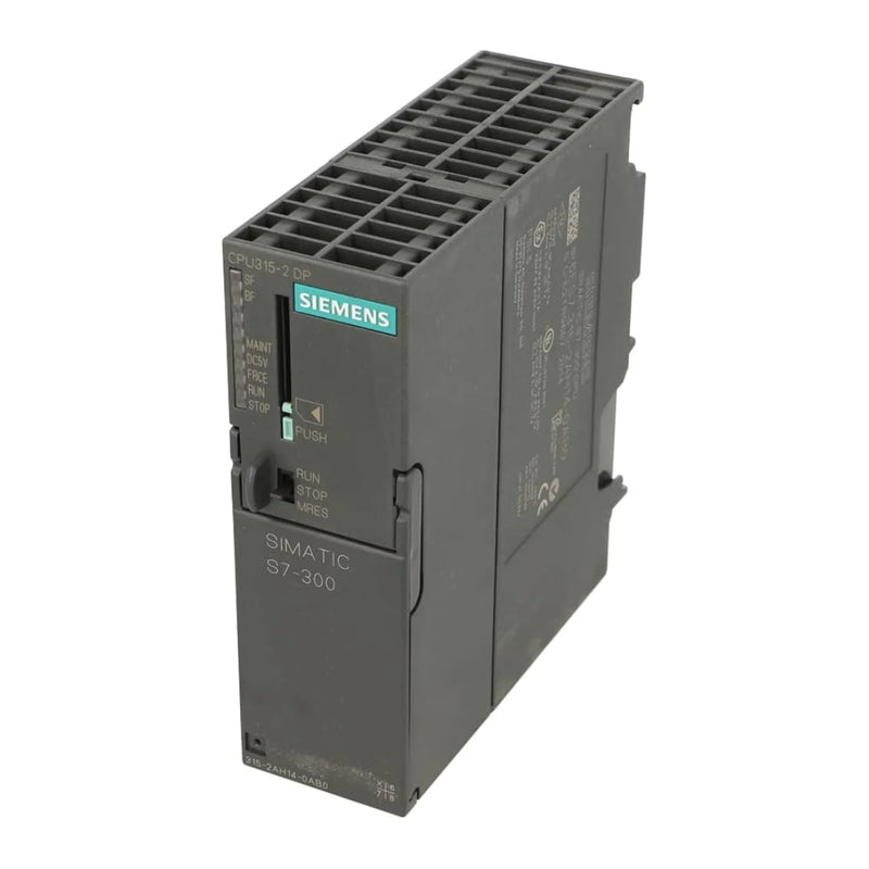 Siemens 6ES7315-2AH14-0AB0 CPU module designed for efficient industrial automation and control systems.
