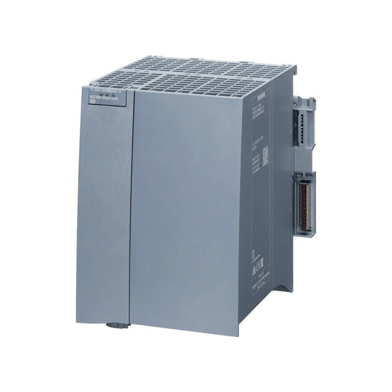 Siemens 6ES7505-0RB00-0AB0 power supply for SIMATIC S7-1500, reliable power in industrial automation.