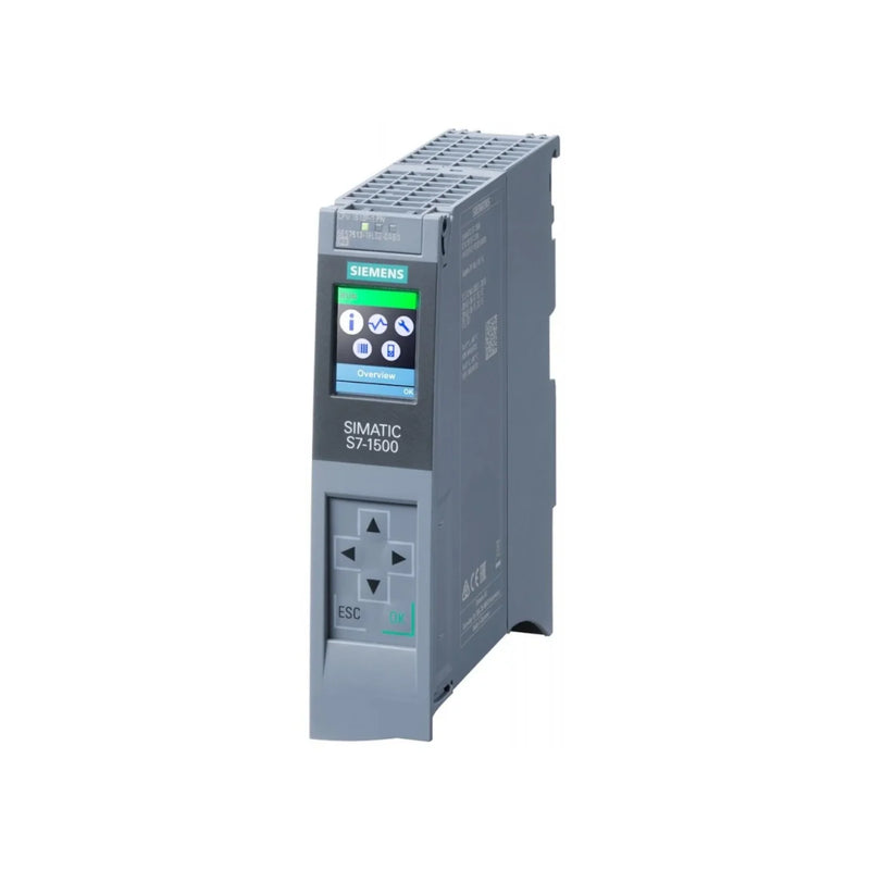 Siemens 6ES7513-1FL02-0AB0 SIMATIC S7-1500 fail-safe CPU for industrial processes.