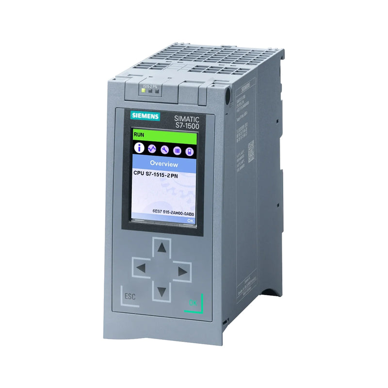 Siemens 6ES7515-2UM01-0AB0 modular I/O system for versatile industrial automation and efficient data processing.
