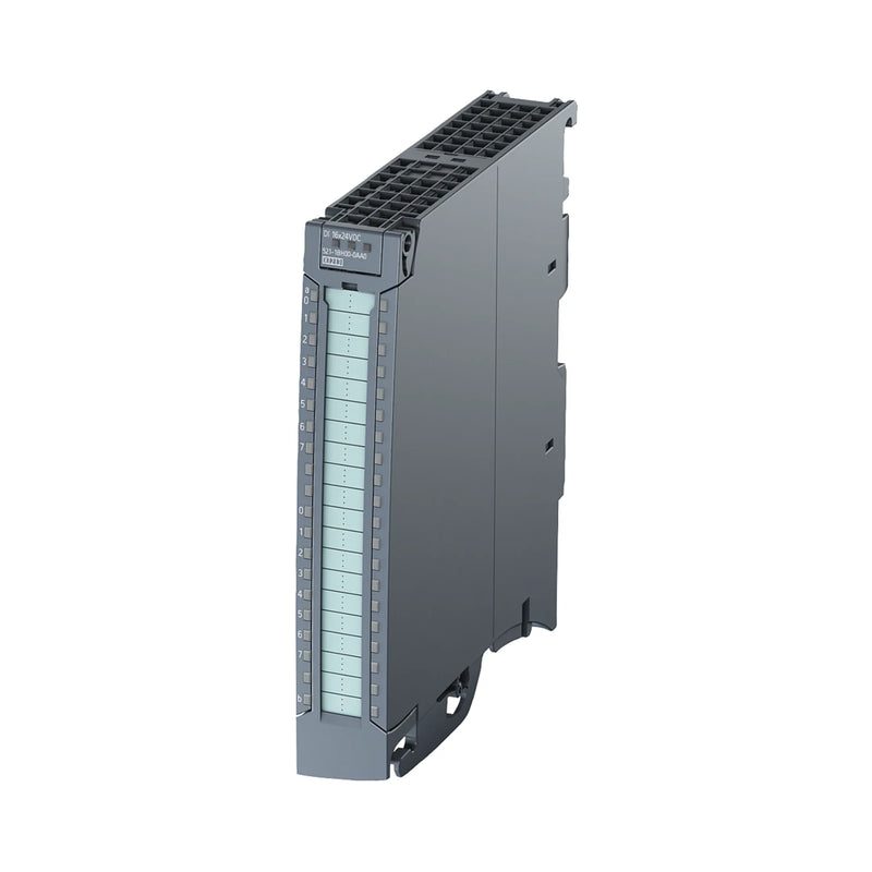 Siemens 6ES7521-1BH10-0AA0 S7-1500 module with 16 inputs enhancing precise industrial automation.