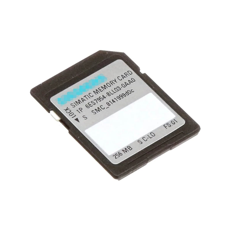 High-performance Siemens MMC for SIMATIC S7, key for stable data storage and program retention in PLC systems.