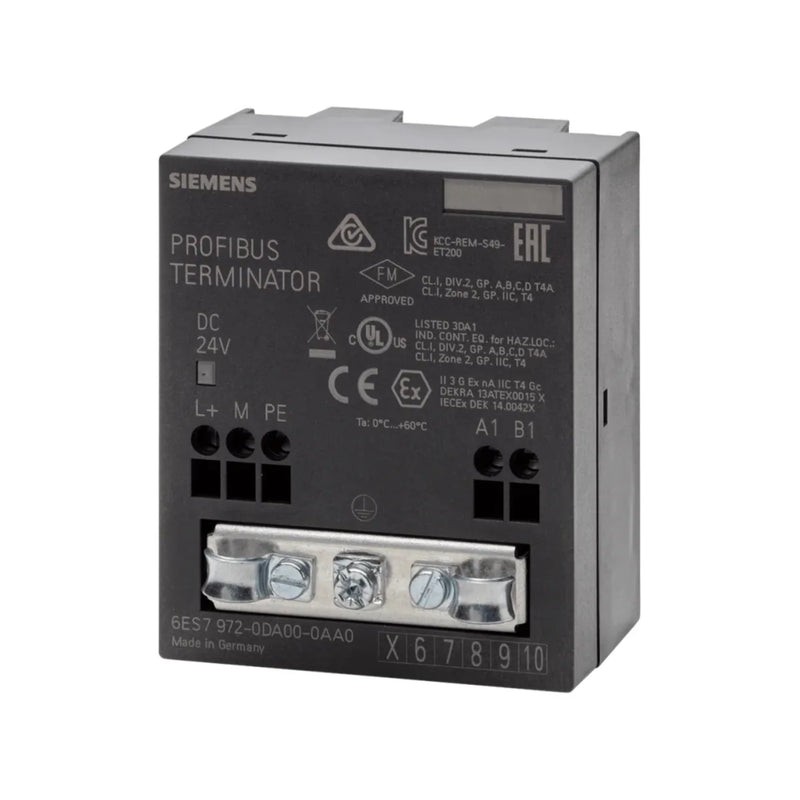 Siemens 6ES7972-0DA00-0AA0 facilitates stable PROFIBUS connections in challenging industrial settings.