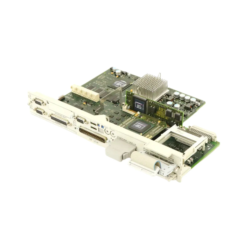 Siemens 6FC5357-0BB25-0AA0 PCU with Core2 Duo, 160 GB HDD, and 2 GB RAM for CNC systems.