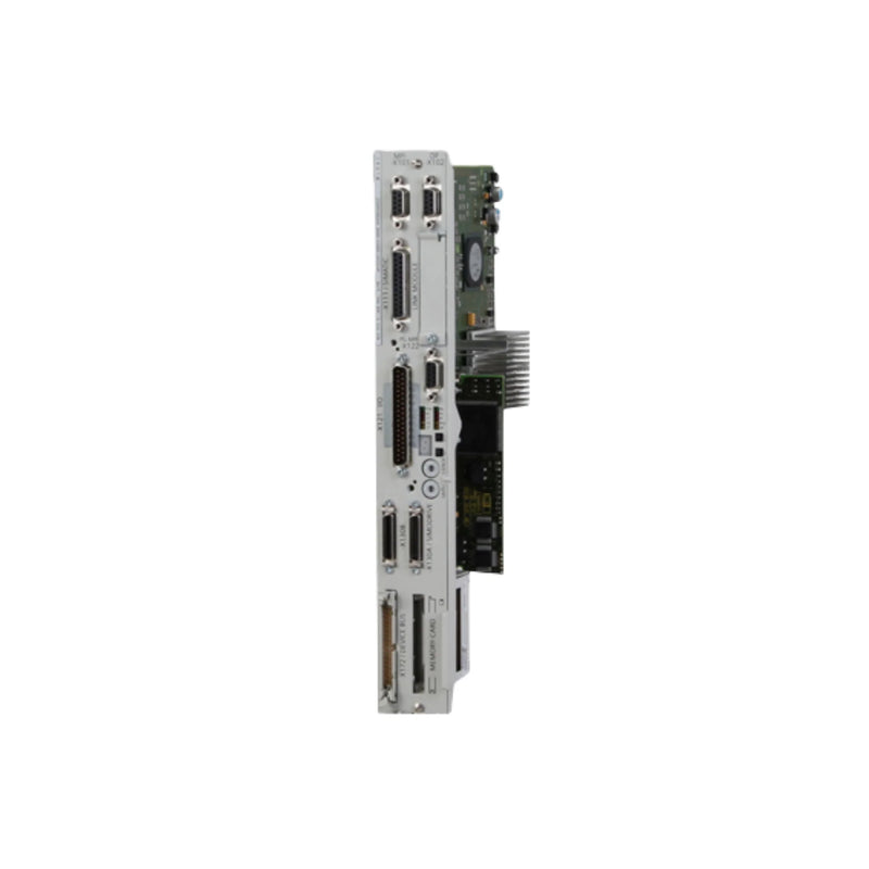 Siemens operator panel with intuitive 6-inch touch display, ideal for CNC machine control and industrial settings.
