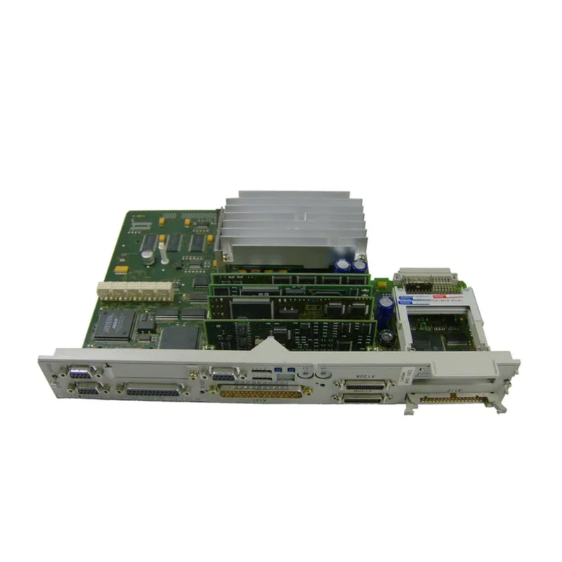 Siemens operator panel with high-resolution touchscreen and ergonomic design for efficient CNC machine operation.