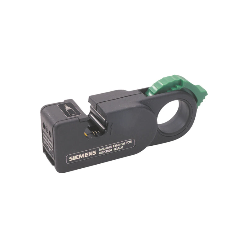 Siemens 6GK1901-1GA00 Industrial Ethernet FastConnect RJ45 plug ensuring secure connection
