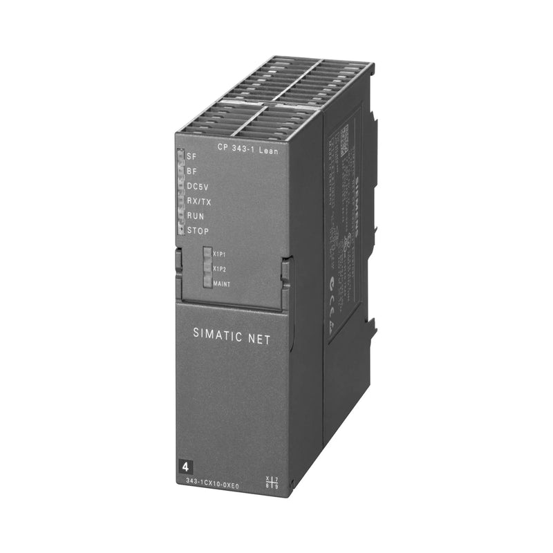 SIEMENS 6GK7343-1CX10-0XE0 SCALANCE X-200 switch for industrial Ethernet networks.