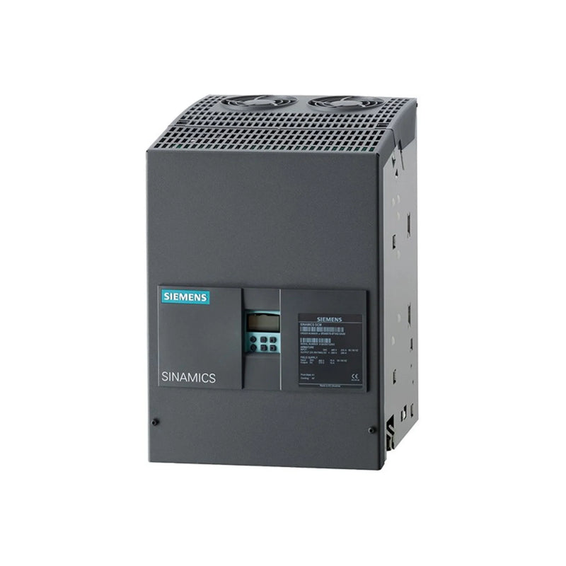 Siemens 6RA8013-6DV62-0AA0 DC converter with 15 A capacity for industrial DC motor control.