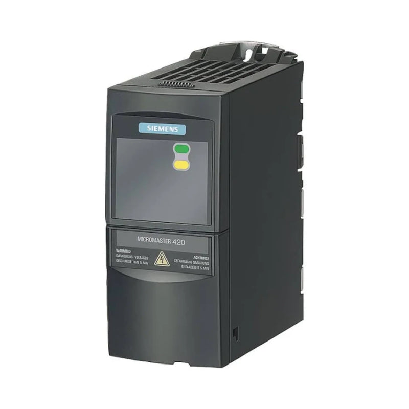 Siemens 6SE6420-2UD21-5AA1 MICROMASTER 420 VFD for precise motor control and energy-efficient applications