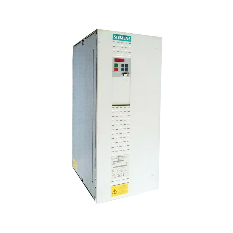Siemens 6SE7027-2ED61 MICROMASTER, 22 kW, provides efficient variable-speed motor control.