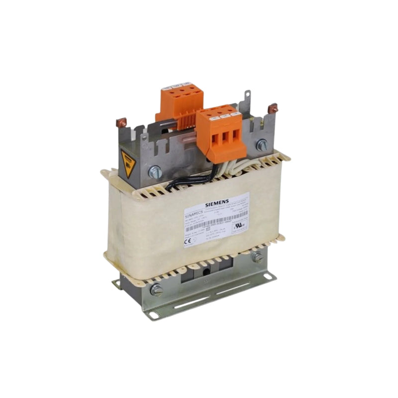 Siemens SINAMICS S120 line reactor enhances drive operation and power stability in industrial systems.