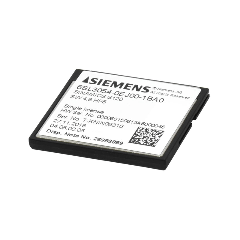 Siemens 6SL3054-0EJ00-1BA0 DC Link Module for efficient multi-axis industrial systems, 400 V input.