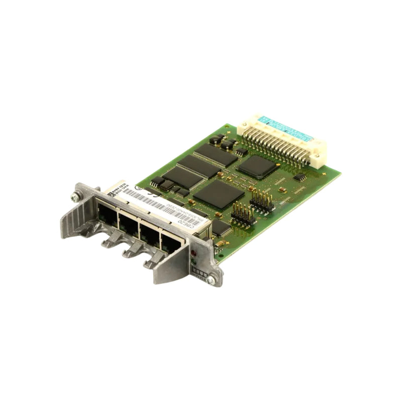Siemens SINAMICS S120 CBE20 module enhances network integration with 4 RJ45 ports and PROFINET capabilities.