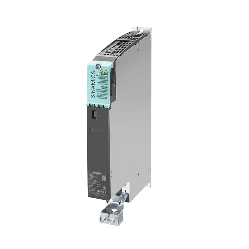 Siemens 6SL3120-1TE21-0AA4 delivers 400V 3-phase AC output, compact size, internal cooling, enhanced safety features.