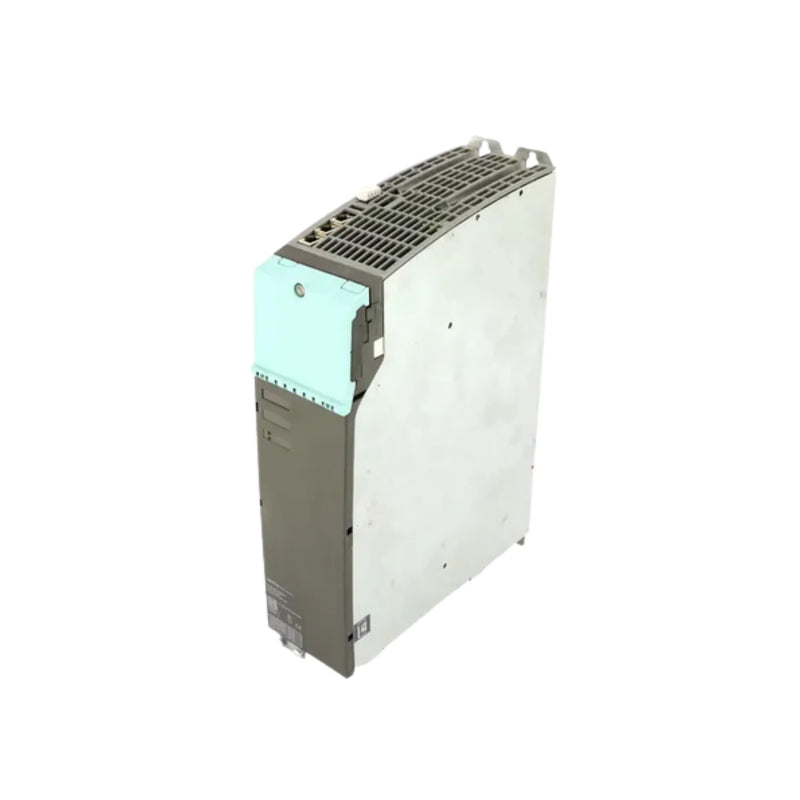 Siemens SINAMICS S120 motor module, 30A output, 600V DC input, high-performance industrial drive system