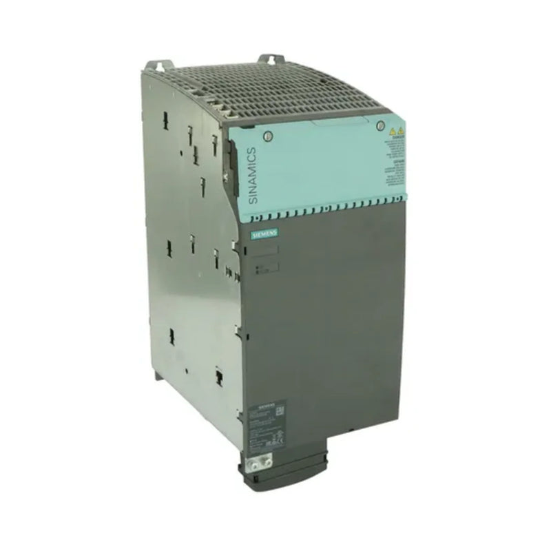 Siemens 6SL3130-6TE25-5AA3 SINAMICS S120 55 kW Module with energy feedback and integrated line reactor.