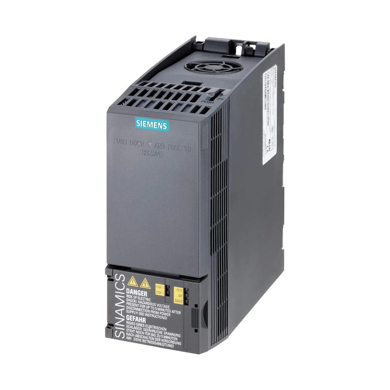 Siemens 6SL3210-1KE11-8UP2, 1.1 kW, SINAMICS G120C for efficient industrial motor control.