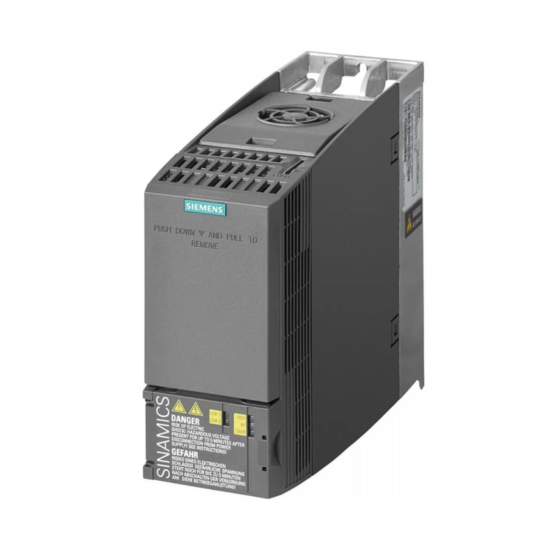 Siemens SINAMICS S120 module, 75 kW, 400 V, designed for industrial motor control precision.