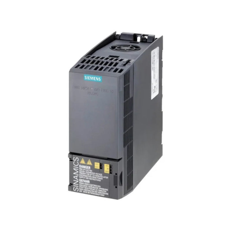 Siemens 6SL3210-1KE15-8UF2 drive unit for motor control in automation systems.
