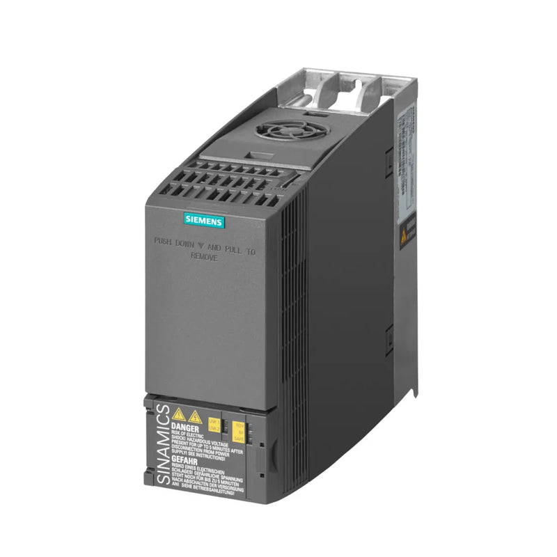 Siemens 6SL3210-1KE18-8AP1 PM240-2 Power Module, 4 kW, 3AC 400V, equipped with brake chopper, space-saving and efficient.