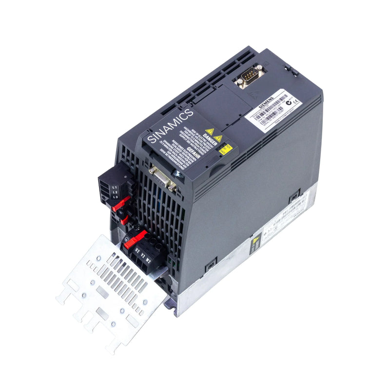 Siemens 6SL3210-1KE21-3AP1 module, 40 A, 400 V, optimized for industrial motor control applications.