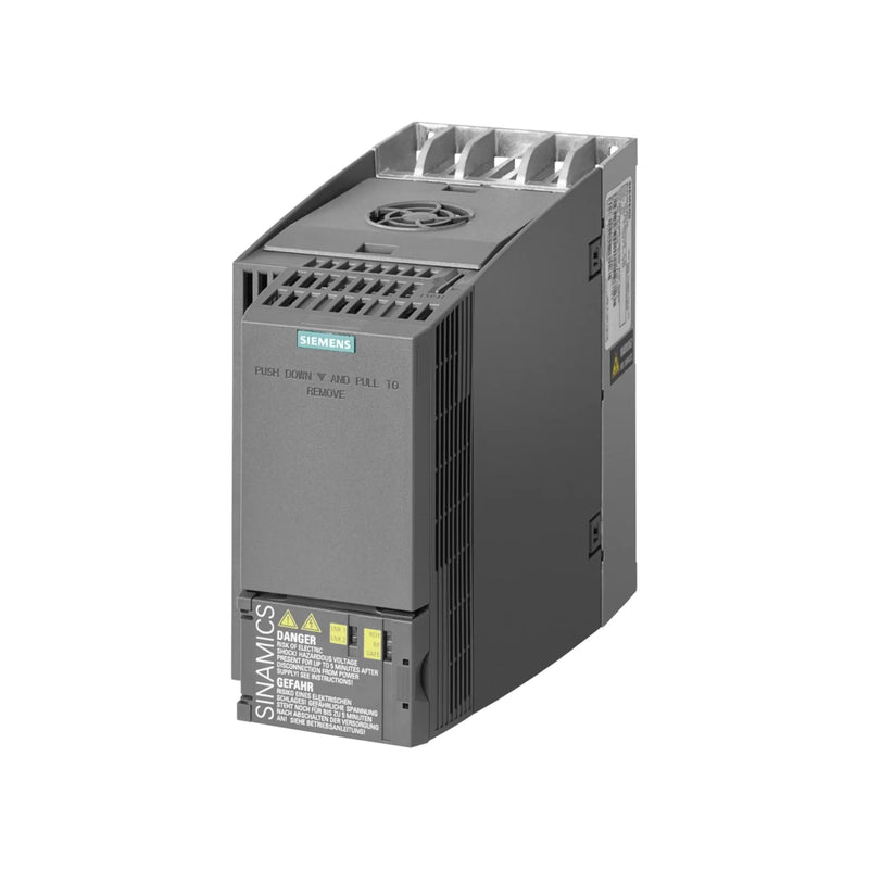 Siemens 6SL3210-1KE21-7UF1 power module for effective motor control in industrial settings.