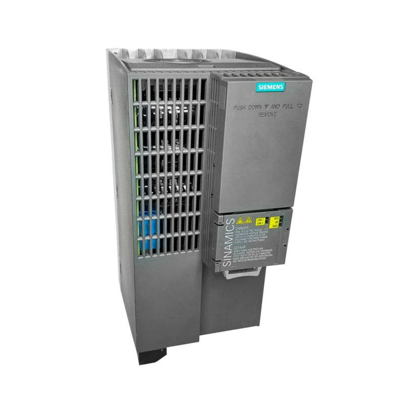 Siemens 6SL3210-1KE22-6AB1 SINAMICS S120 module for 230 V, 2.6 kW, industrial motor control.
