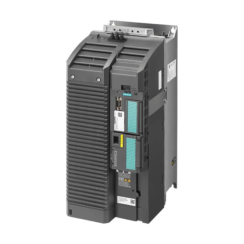 Siemens 6SL3210-1KE24-4UF1 power module for SINAMICS G120, 11 kW, 3AC 400 V, compact and efficient with brake chopper.