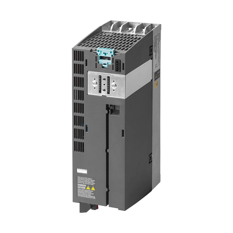 Siemens 6SL3210-1PB21-8UL0 G120 module, 1.8 kW, 200 V, designed for compact industrial motor applications.