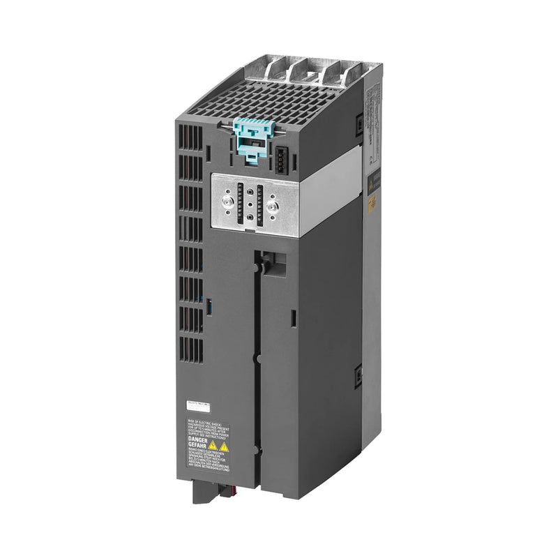 Siemens 6SL3210-1PC22-8UL0 power module, 400 V, 22.8 A, designed for efficient industrial automation.