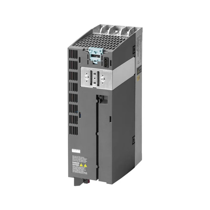 Siemens 6SL3210-1PE11-8AL1 inverter, 0.37 kW, PROFIBUS and STO, compact motor control.