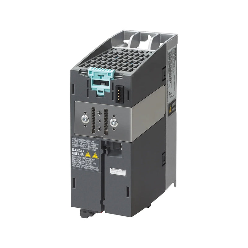Siemens power module with 4 kW, 400V, SINAMICS G120, featuring efficient control and high performance for industries.