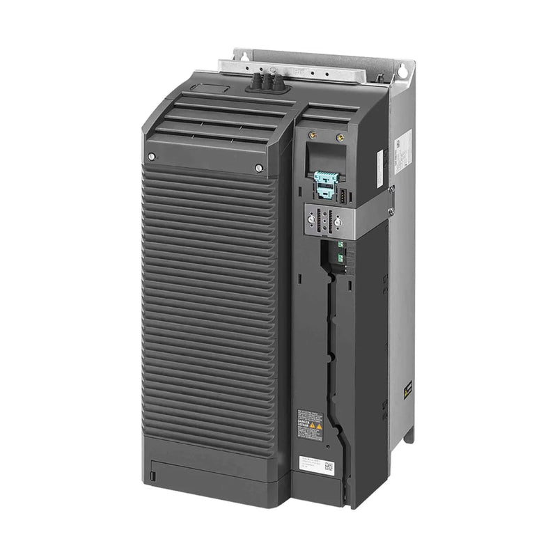 Siemens 6SL3210 Module, 90kW, 3AC 400V, with chopper for SINAMICS G120, ensures effective air cooling.