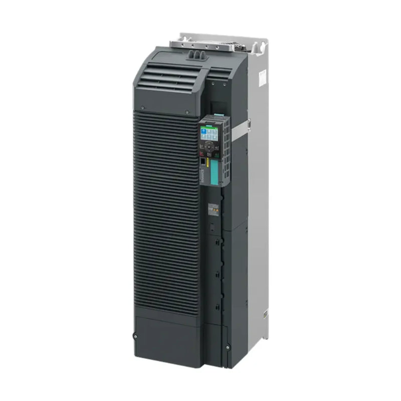 Siemens power module, SINAMICS S120 PM240-2, with braking chopper, 400 V, 30 kW capability.