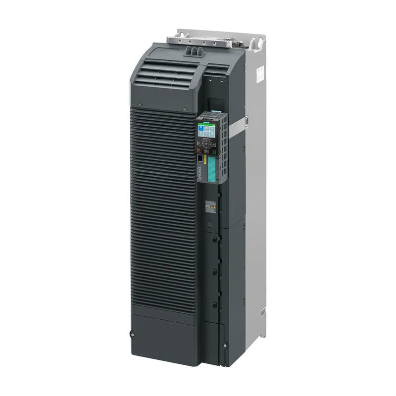 Siemens module 6SL3210-1PE33-0CL0, 30 kW, 3AC 400 V, includes brake chopper and compact frame for efficient control.