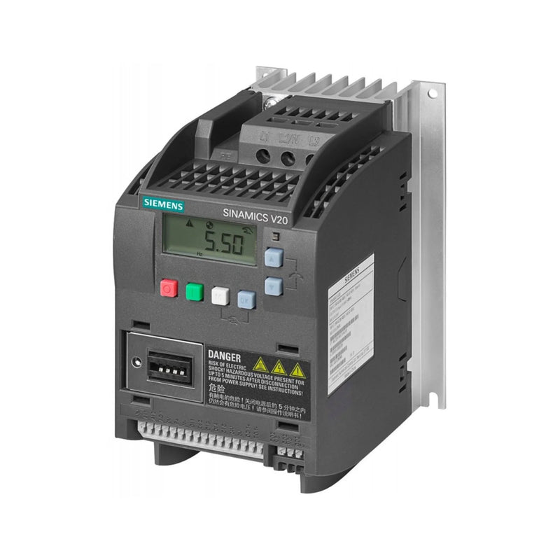 Efficient SINAMICS S120 module for precision motor control with 400 V and 11 A capacity.