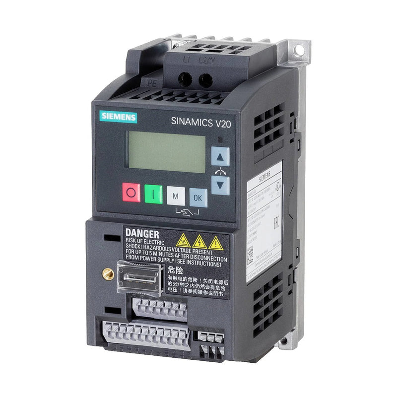 Siemens 6SL3210-5BB11-2UV1 G120 PM250-2 inverter, 75 kW, 400 V, for high-efficiency industrial motor control.