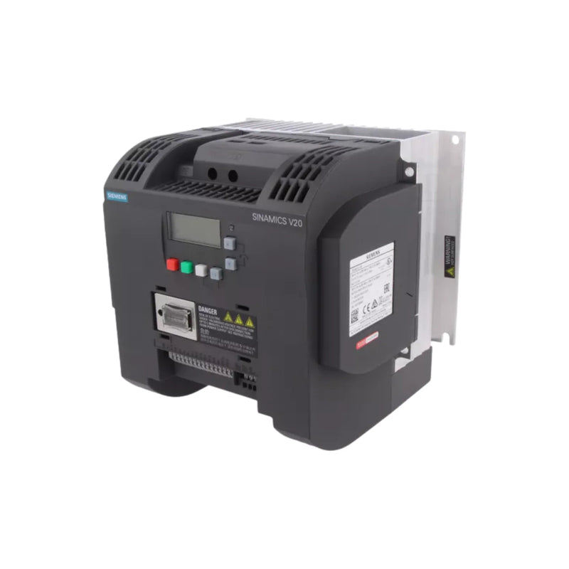 Siemens 6SL3210-5BB22-2UV0, 7.5 kW high-performance inverter for efficient industrial motor management.