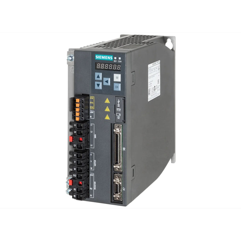 Siemens 6SL3210-5FB10-8UA0 30 kW power module, 500–690 V, for precise motor management in industrial applications.