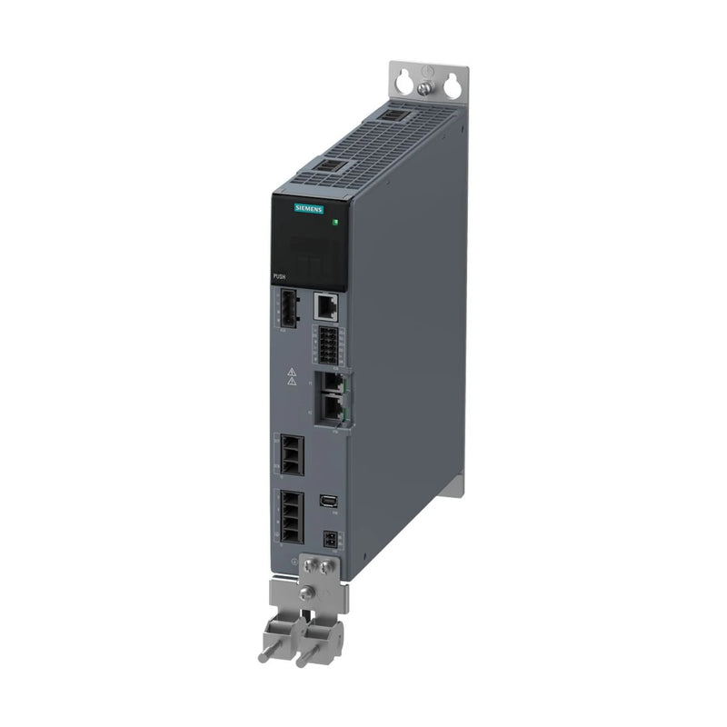 Siemens G120X 0.75 kW drive, IP55, designed for pumps, fans, and infrastructure use.