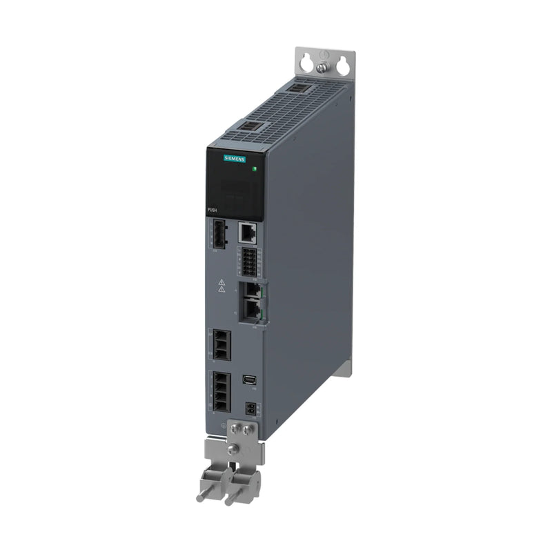 Siemens 6SL3210-5HE11-0UF0 module, 1.1 kW at 400 V for effective HVAC and water infrastructure automation.