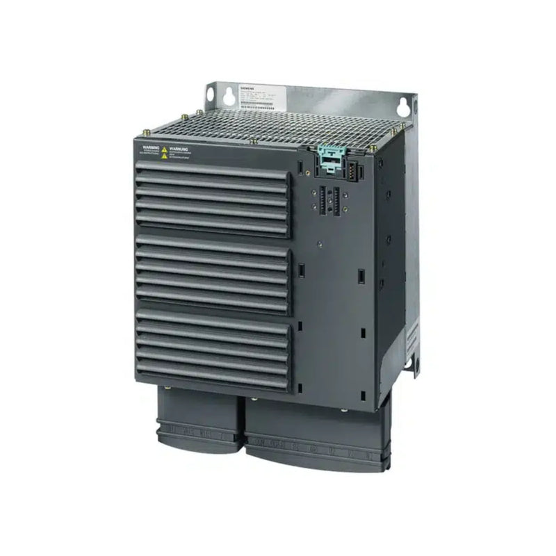 Siemens 6SL3225-0BE32-2UA0 SINAMICS S120 power module, 320 A, ideal for demanding industrial automation.