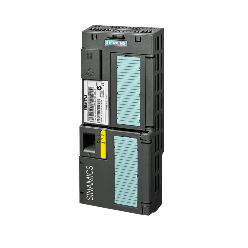 Siemens 6SL3244-0BB12-1BA1 CU240E-2 PN unit with PROFINET integration for SINAMICS G120 inverter systems.