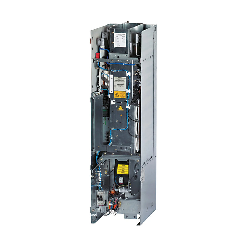 Siemens SINAMICS S120, 75 kW, 400 V power module for industrial motor management, high-efficiency control.