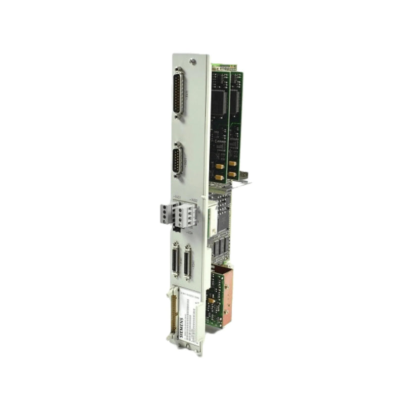Siemens 6SN1118-0DG22-0AA1 controller board for precise dual-axis motion control.